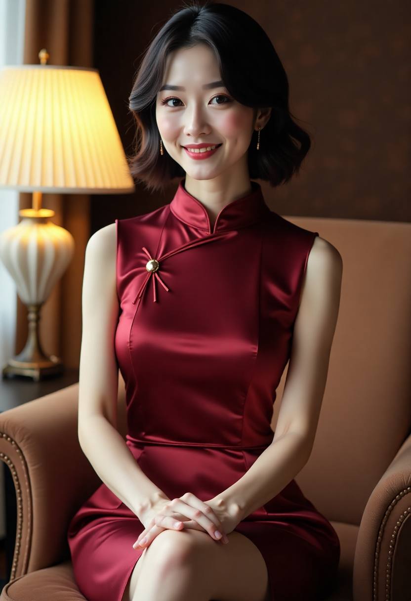 夜色下亮着灯的渔船